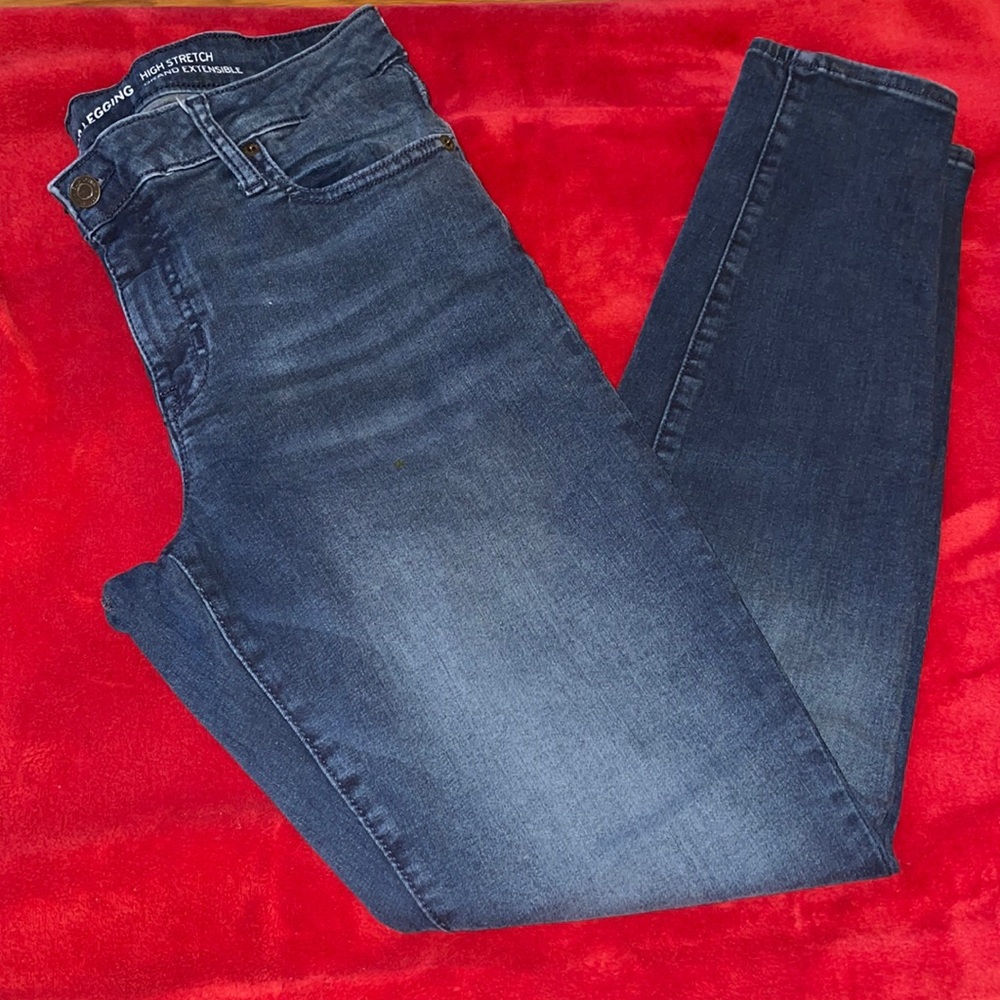 Gap used jeans size 12 no rips or stain high stretch